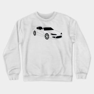 FF Monalisa Black Outline Crewneck Sweatshirt